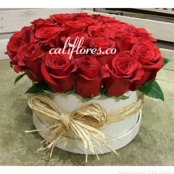 Cubo Redondo Rosas Rojas - Se compone de Cubo redondo rosas rojas Para mas información: Celular:(+57) 316 705 28 09